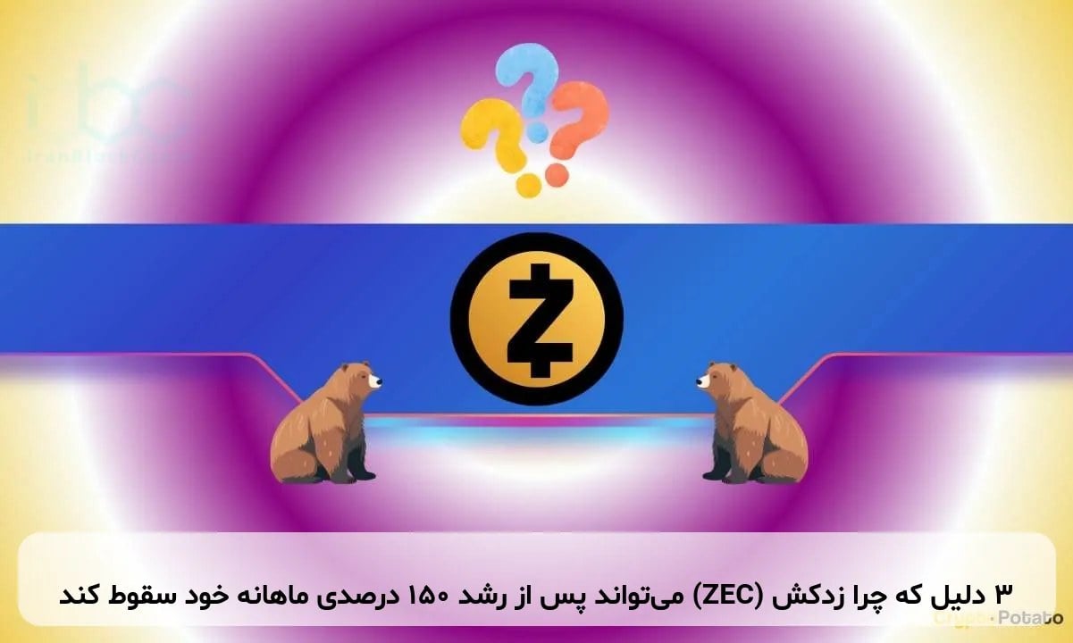 ۳ دلیل که چرا زدکش (ZEC) می‌تواند پس از رشد ۱۵۰ درصدی ماهانه خود سقوط کند