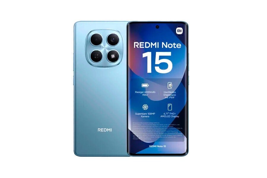 قیمت گوشی Redmi Note ۱۵ ۴G + مشخصات ردمی نوت ۱۵ شیائومی