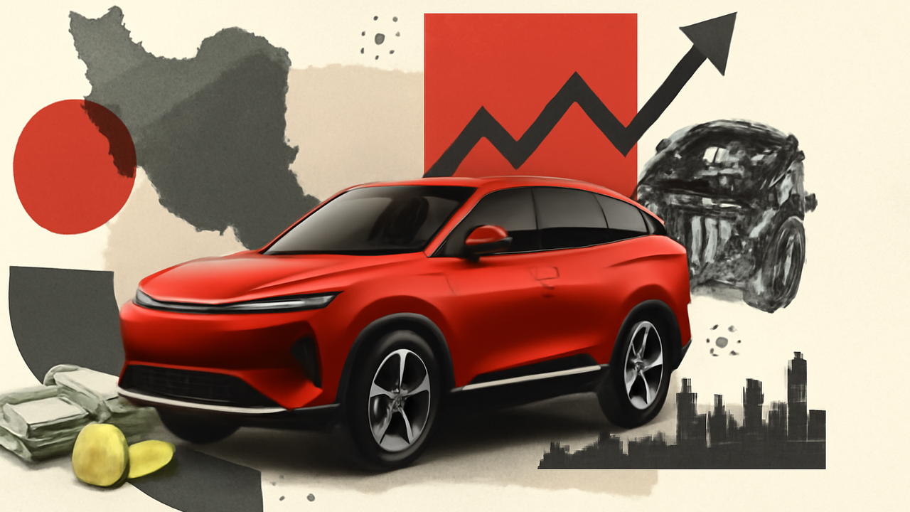 نگاهی به غرفه جیران موتور در هفتمین نمایشگاه خودرو تهران 1405؛ از GAC S7 و S9 تا Hyptec HT و Aion UT