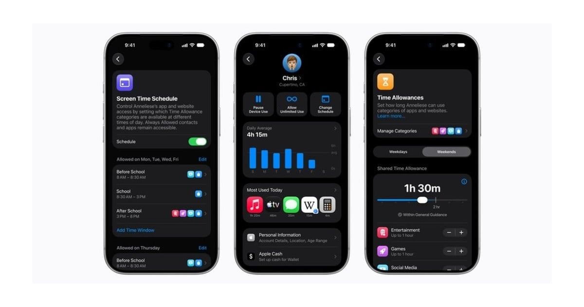 اپل ابزارهای ایمنی کودک iOS ۲۷ را از ۱۴ سپتامبر در دسترس گذاشت
