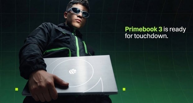 لپ تاپ اندرویدی Primebook 3 Max با قدرت هوشمصنوعی به جنگ ویندوزیها آمد
