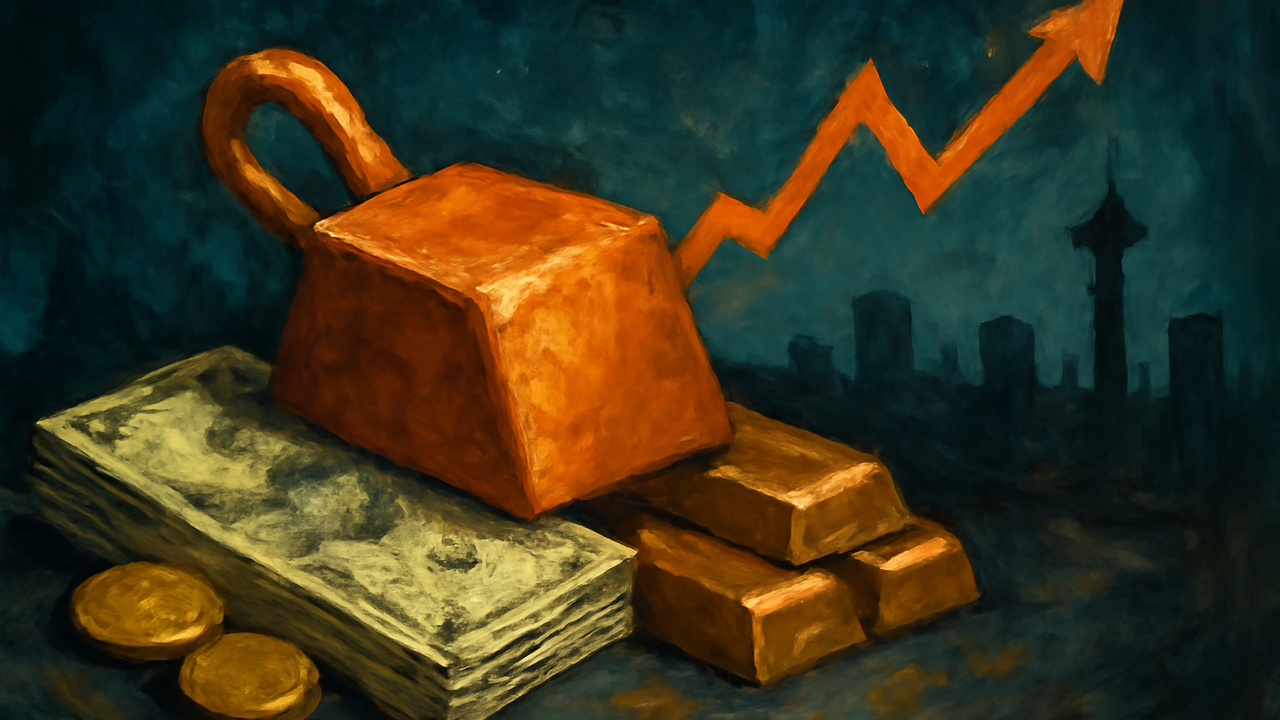 قیمت مس در آستانه رکورد تاریخی؛ کاهش شدید ذخایر شانگهای