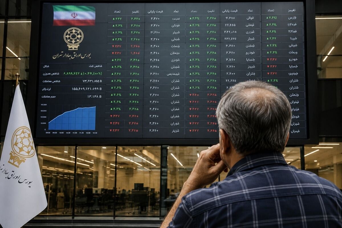 وداع سرخ بورس با تابستان؛ شاخص کل ۱۱۲ هزار واحد ریخت