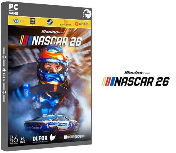 دانلود نسخه فشرده بازی iRacing Studios NASCAR 26 برای PC