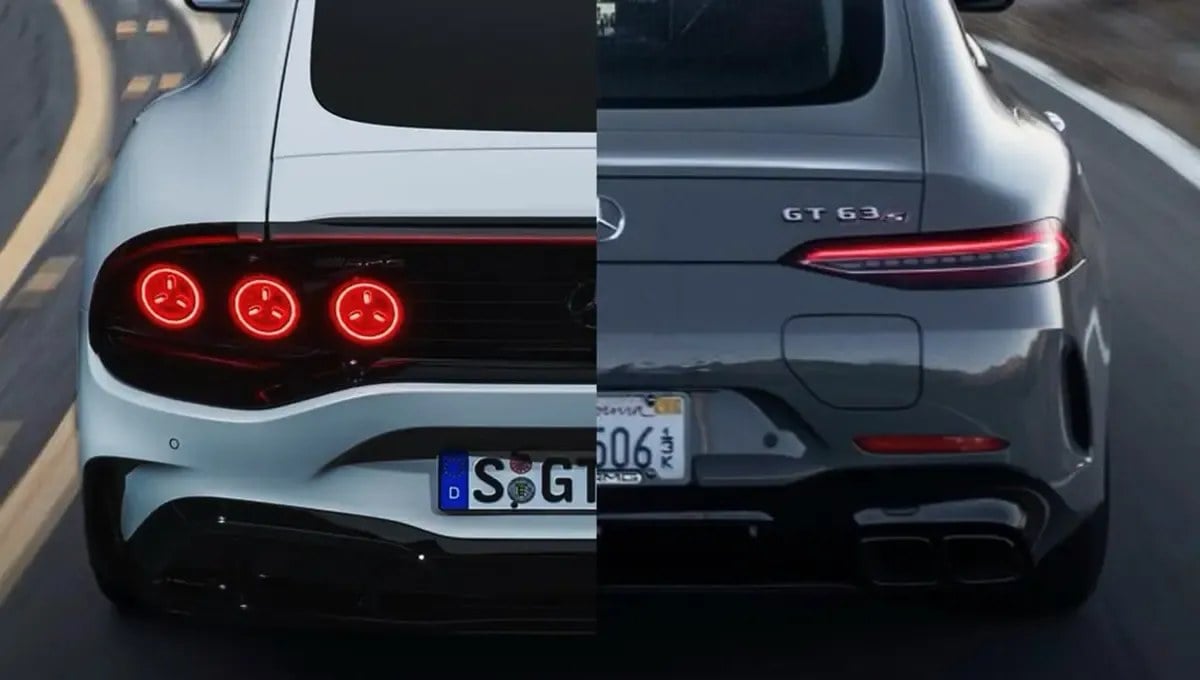 مرسدس AMG GT چهاردر ۲۰۲۷؛ جهش به ۱۱۵۳ اسببخار / تفاوت های سنگین یک سال! (+عکس)