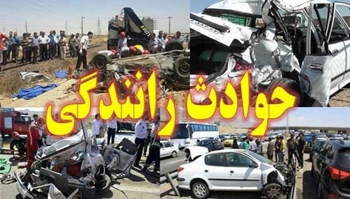 تصادف دنا و پراید در محور قره‌پشتلو زنجان؛ ۲ نفر جان باختند