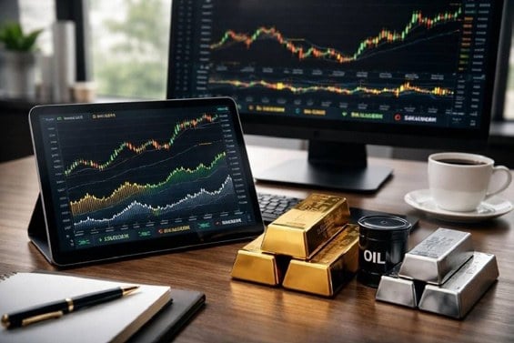 طلا و نقره ریخت، نوسان در قیمت نفت