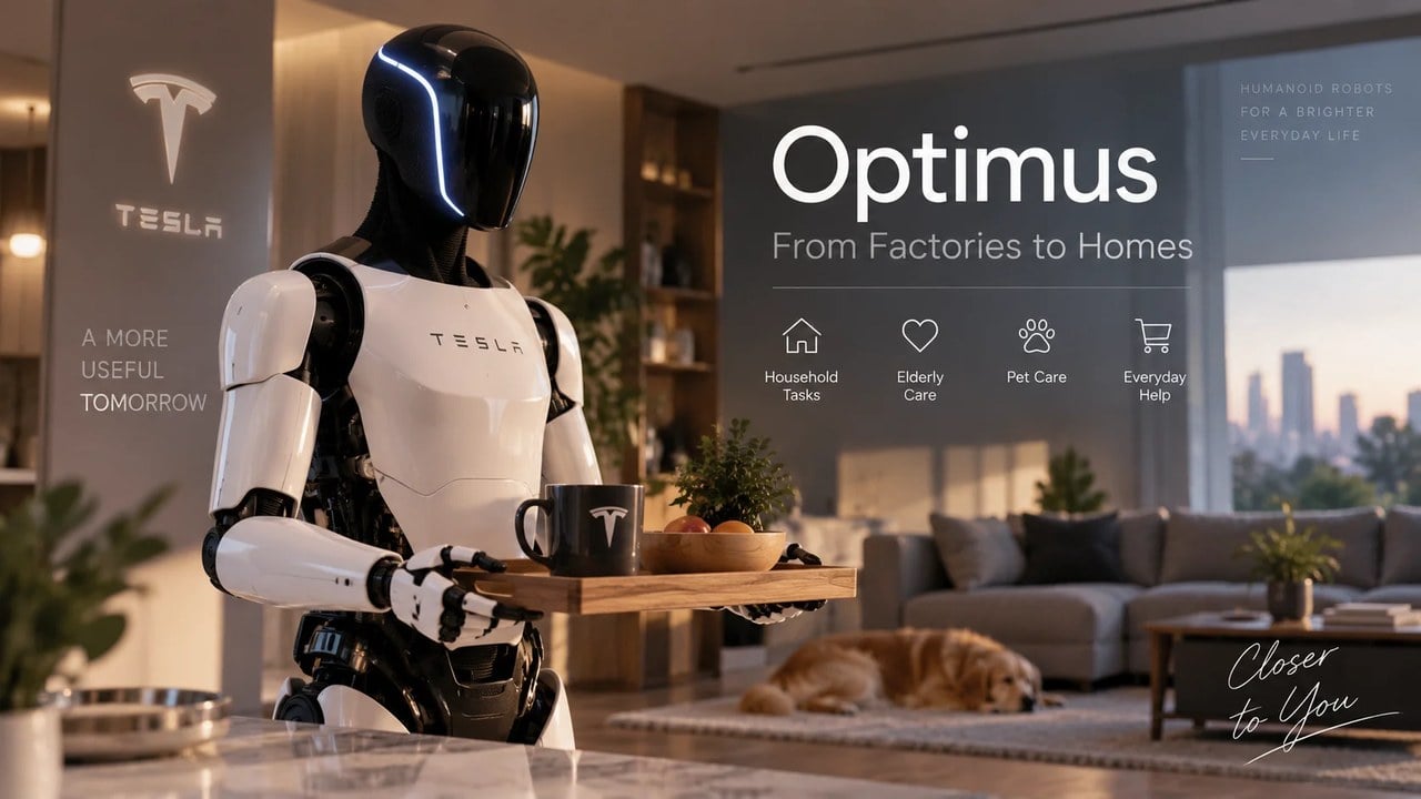 ربات انساننمای تسلا به خانهها میآید؛ فروش عمومی Optimus برای سال ۲۰۲۷