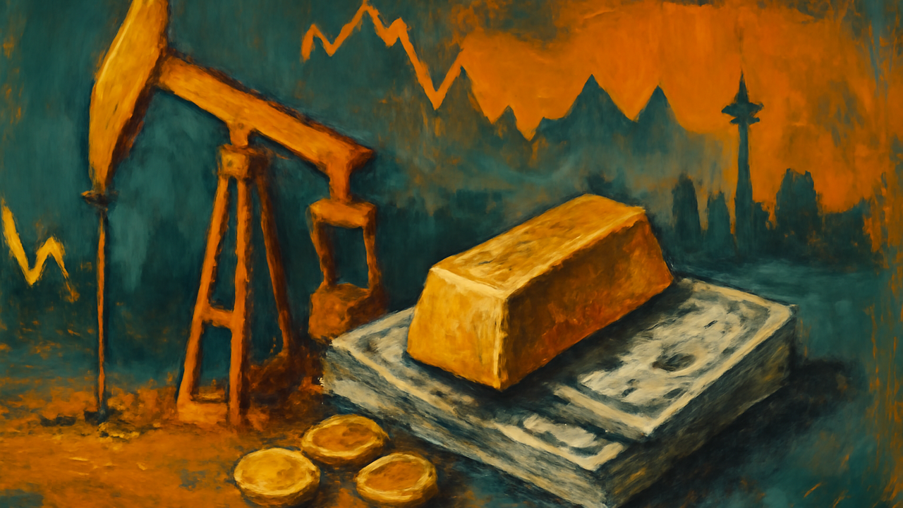 قیمت نفت در دام نوسان، طلا در مسیر صعود آرام