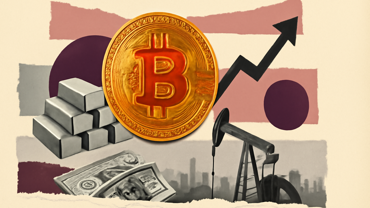 نفت برنت از ۱۰۰ دلار گذشت؛ بیت‌کوین هم‌مسیر با طلا شد