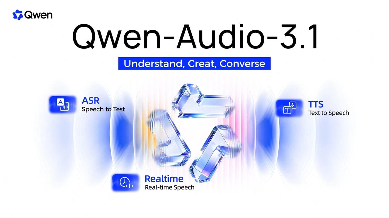 علیبابا از مدلهای Qwen-Audio-3.1 برای درک صوتی و مکالمه لحظهای رونمایی کرد