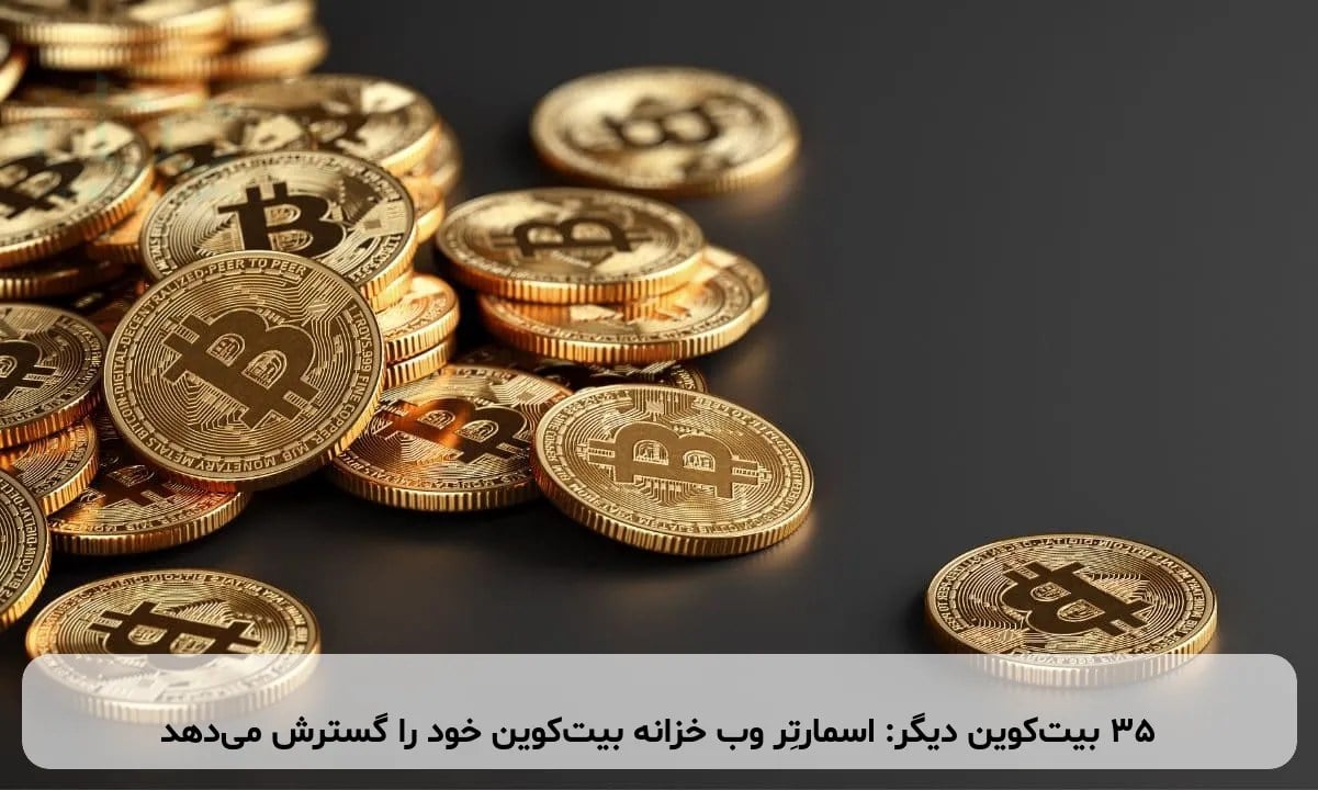 ۳۵ بیتکوین دیگر: اسمارتِر وب خزانه بیتکوین خود را گسترش میدهد