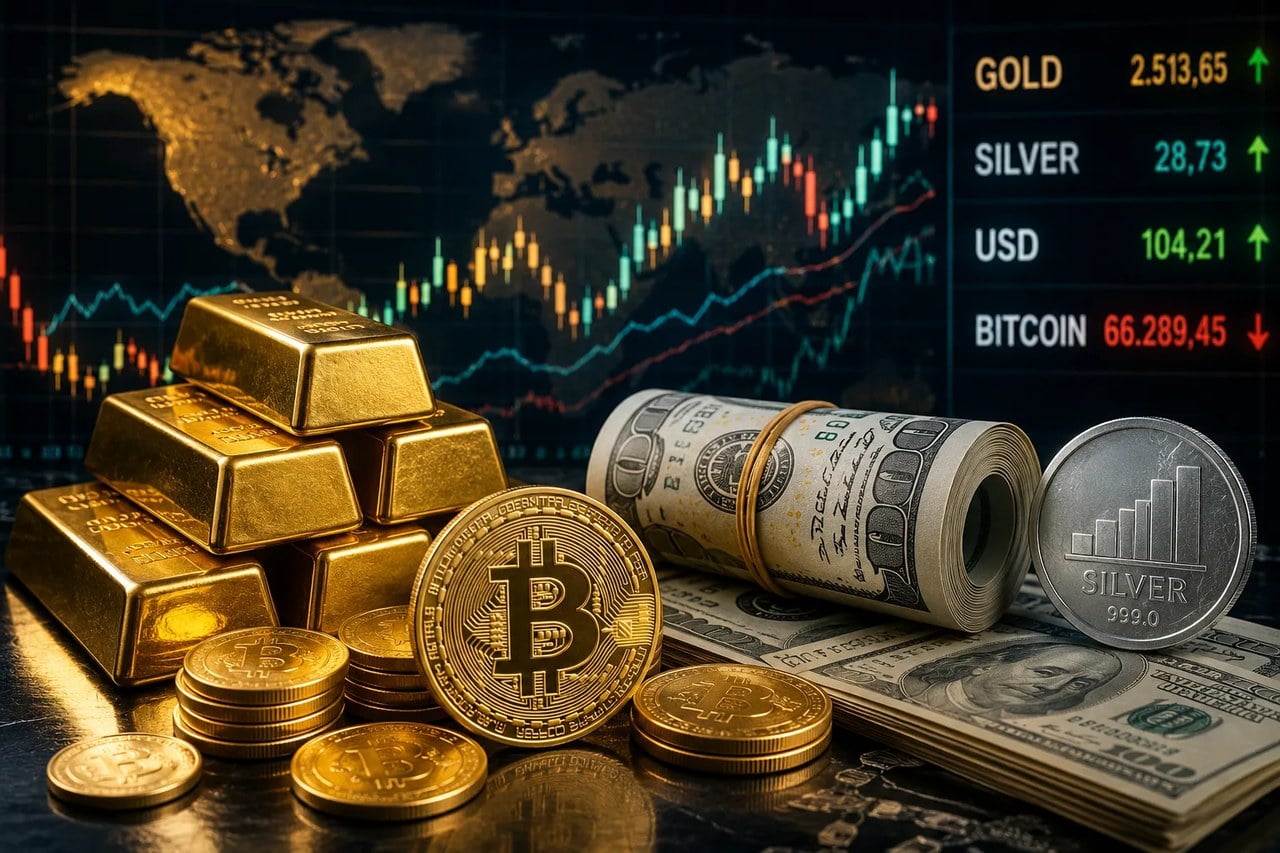 پیشبینی بازار طلا، دلار، نقره و بیتکوین برای ۱۵ شهریور/ بازارها در انتظار سیگنال بعدی آمریکا