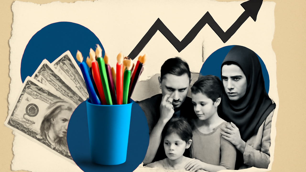 قیمت یا کیفیت؛ دغدغه خانواده‌های آبادانی در خرید نوشت‌افزار