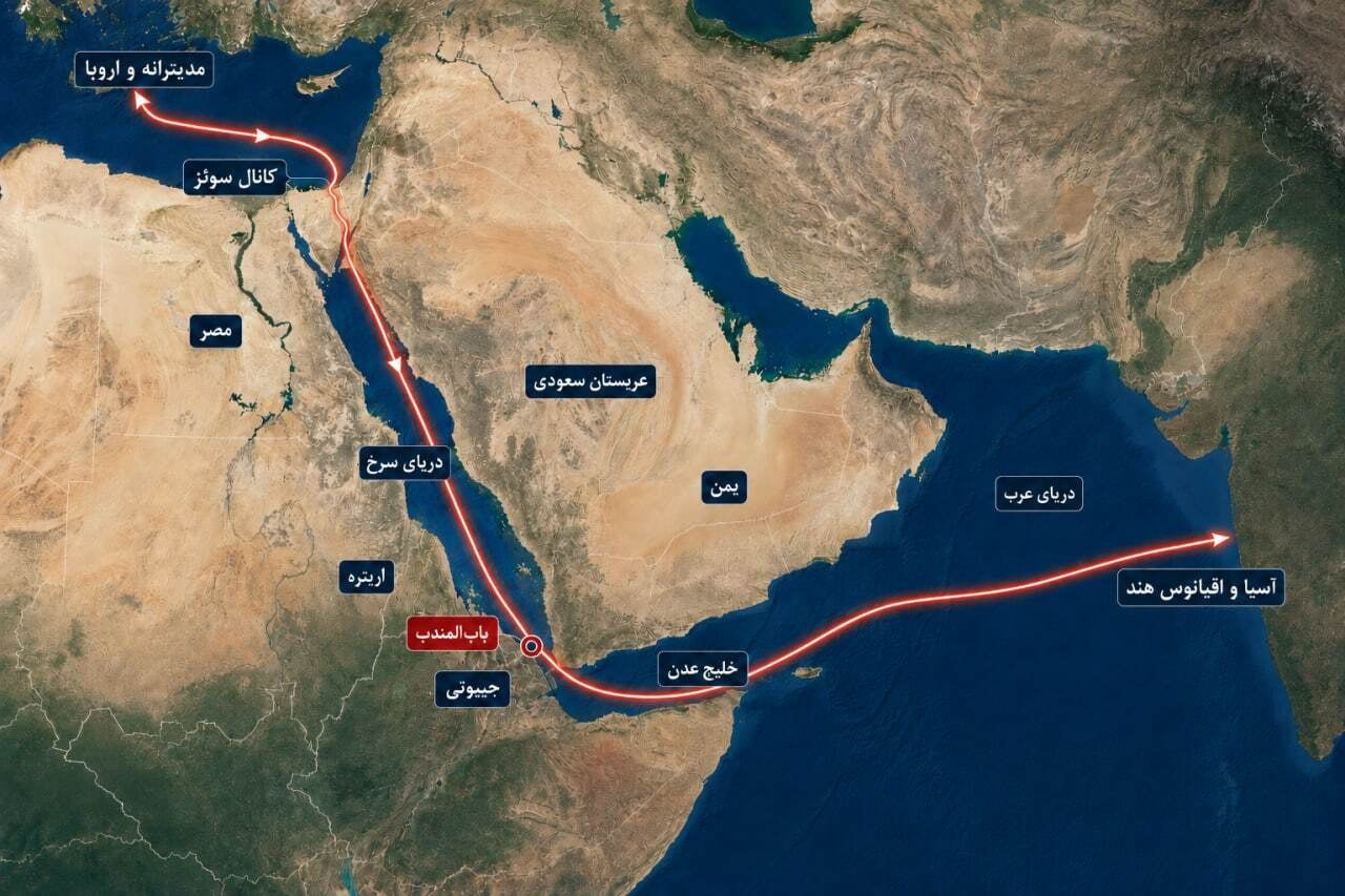 تحولات راهبردی در آبراهه بابالمندب و چالشهای کشتیرانی بینالمللی