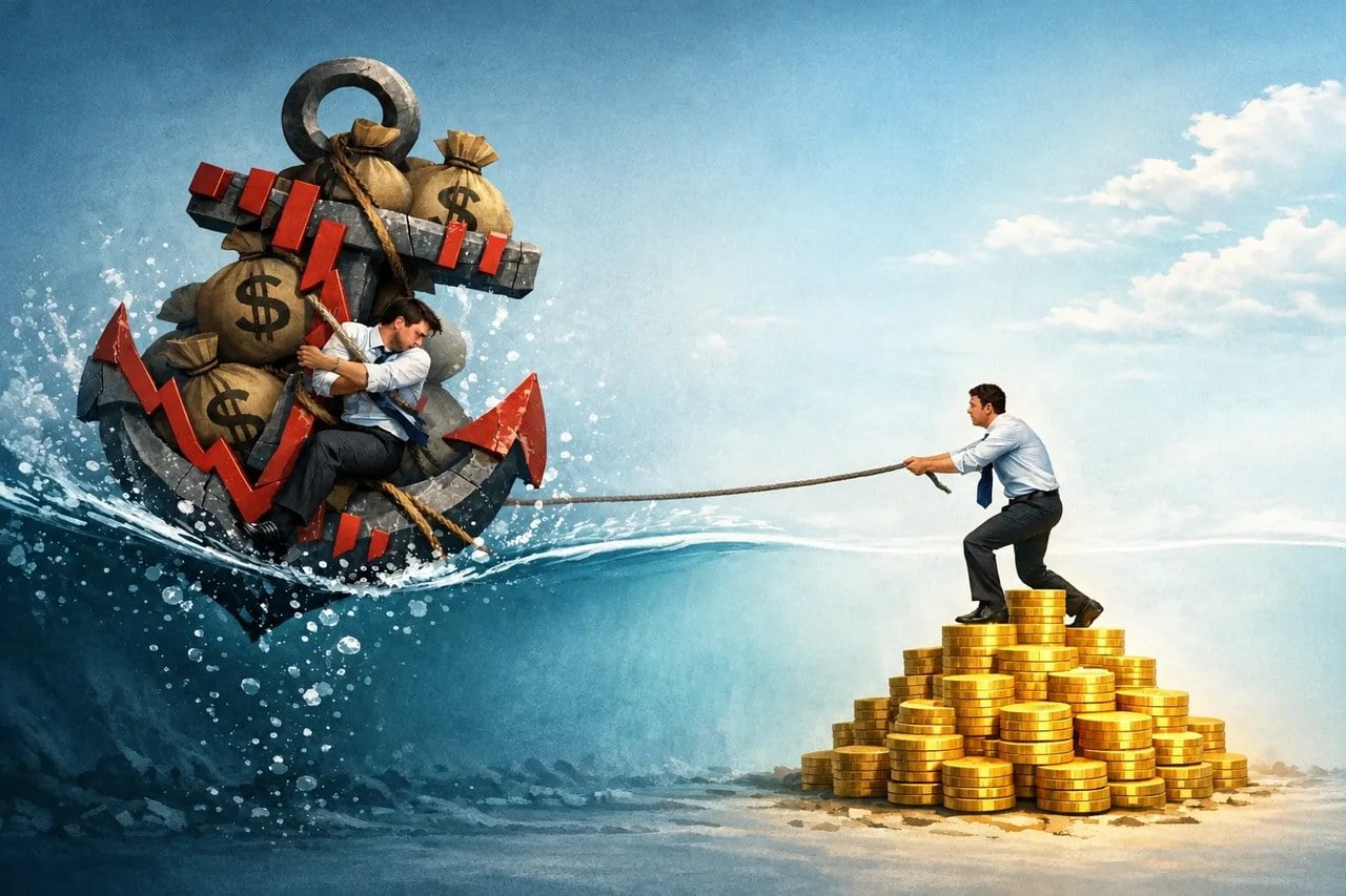 لنگر ضرر را رها کنید یا غرق شوید/ چرا ماندن در سهم زیانده خیانت به سرمایهتان است؟