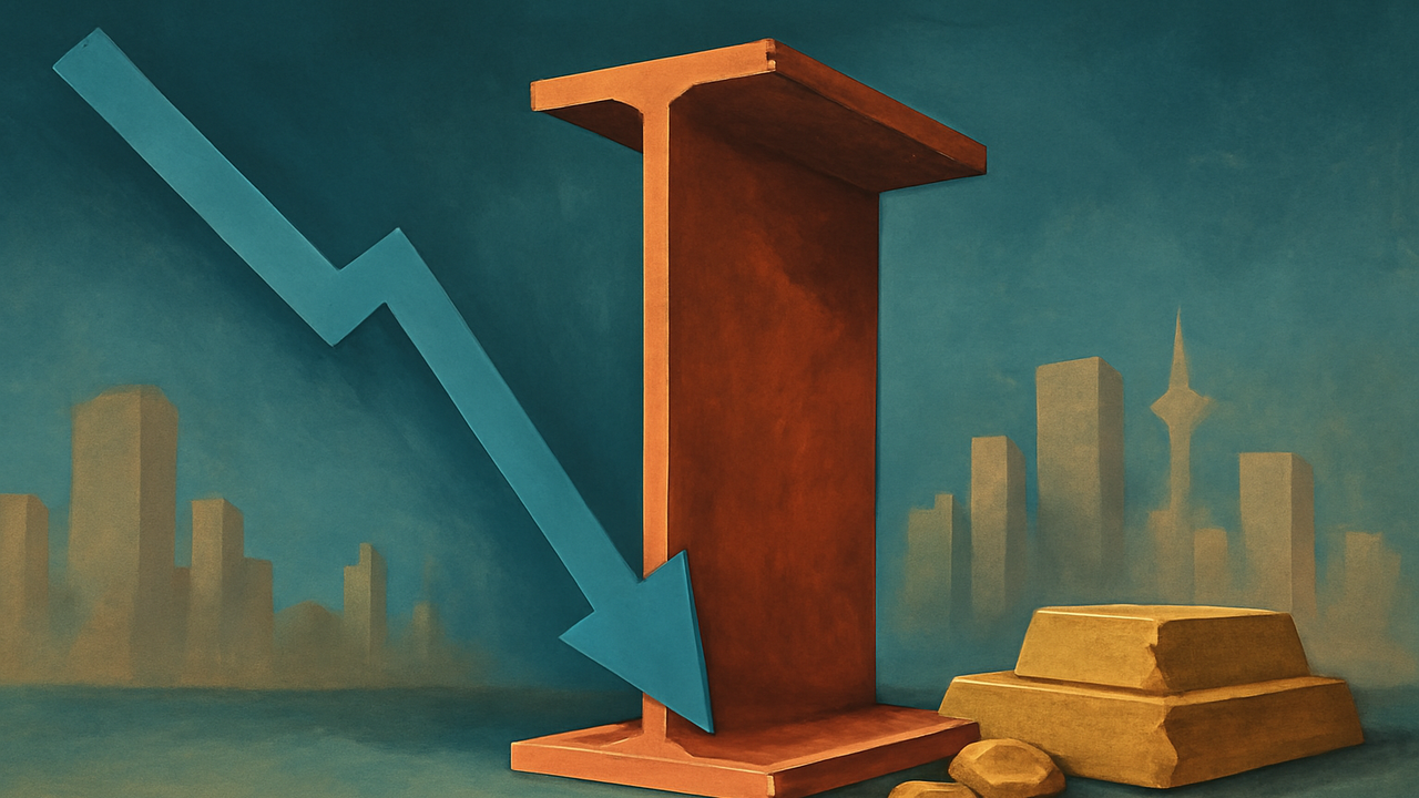 افزایش عرضه، میانگین قیمت تیرآهن را بیش از ۷ درصد پایین آورد