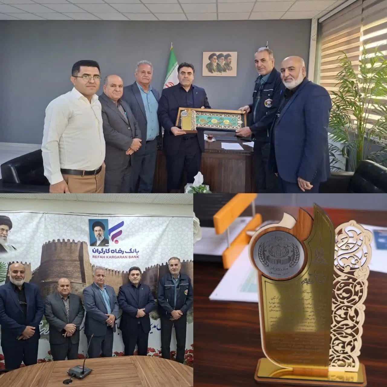 تقدیر ویژه دبیر خانه کارگر خوزستان از مدیری که حمایت از کارگران و تولید را در اولویت قرار داد