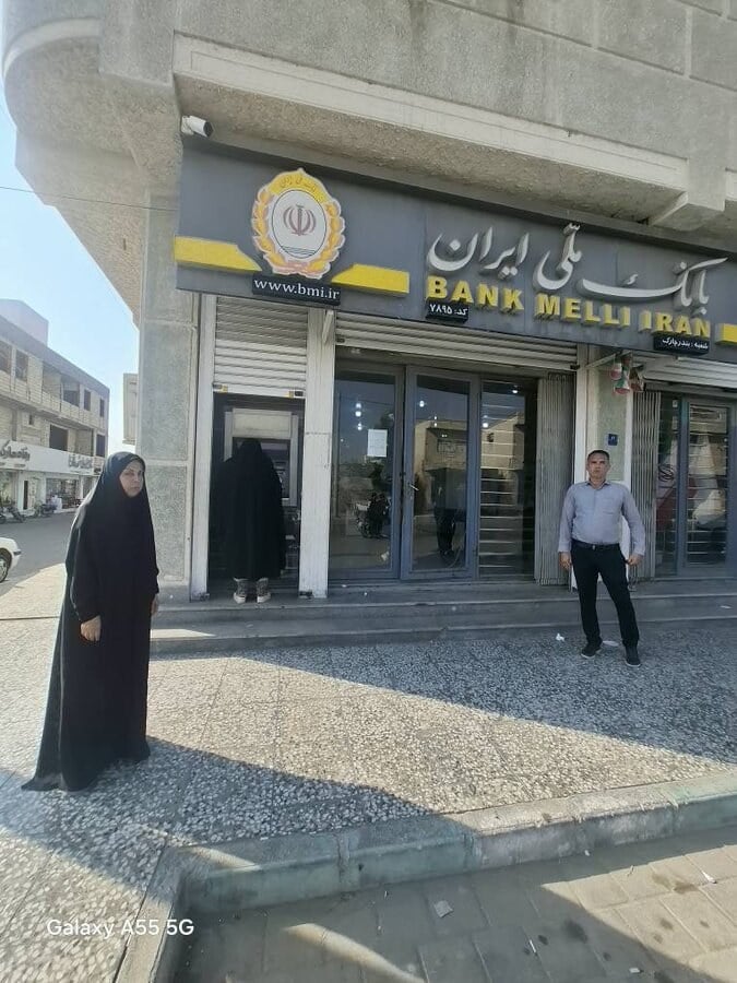بندرلنگه | بازدید میدانی رئیس اداره بهزیستی بندرلنگه از موانع دسترسی به بانک‌های بخش شیبکوه