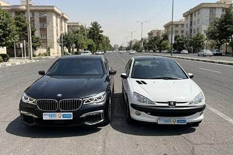 از پژو ۲۰۶ تا BMW؛ تجربه رانندگی متنوع با خودروهای سعادت رنت