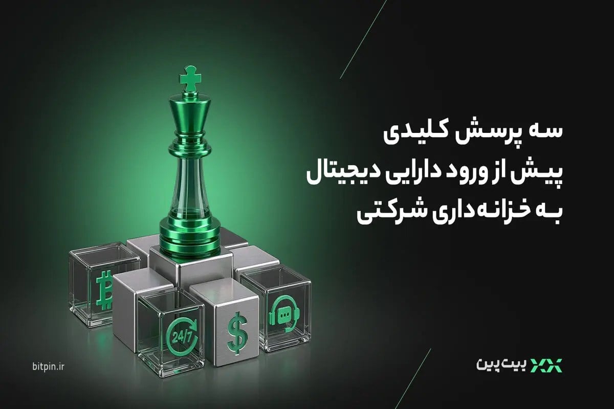 سه پرسش مدیرعاملها پیش از ورود به بازار داراییهای دیجیتال؛ راهکار سازمانی بیتپین چیست؟