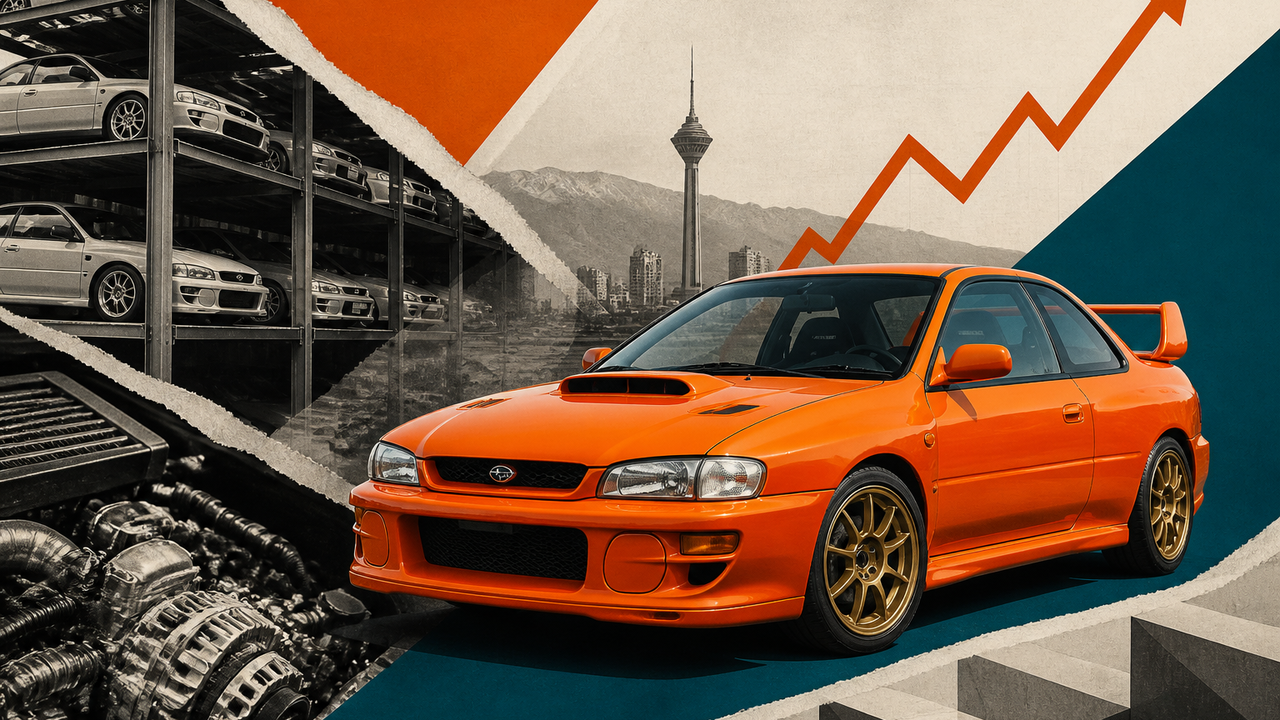 سوبارو ایمپرزا WRX STi 22B؛ خودروی ارزشمند ژاپنی کمیاب (+عکس)