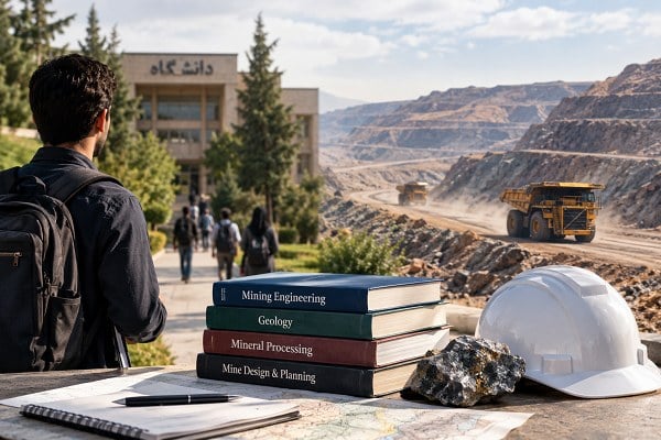مهندسی معدن در دوراهی دانشگاه و بازار کار