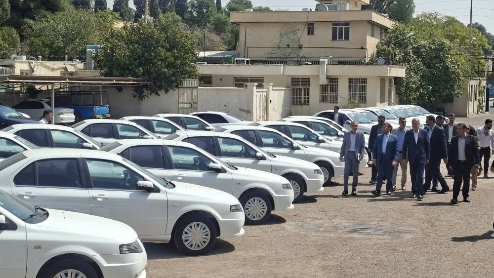 اختصاص حدود ۴۰ دستگاه خودرو به فرمانداریهای فارس با هدف تقویت توان عملیاتی