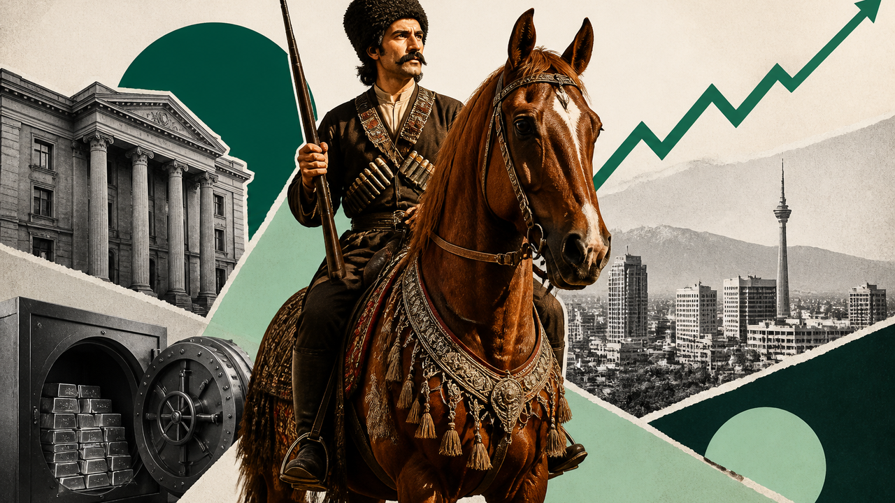 «مرد بختیاری با اسب و تفنگ» در دوران قاجار (عکس)