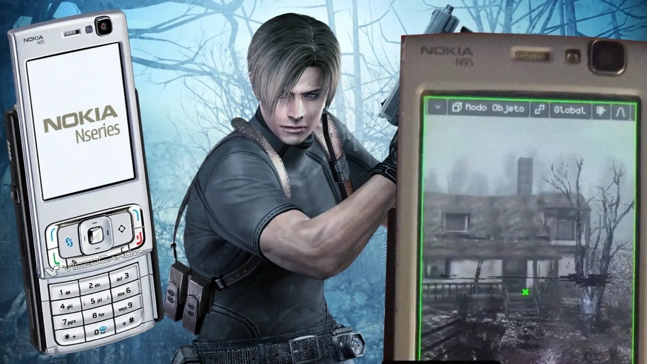 بازی Resident Evil 4 روی سختافزار نوکیا N95 محصول سال 2007 اجرا شد