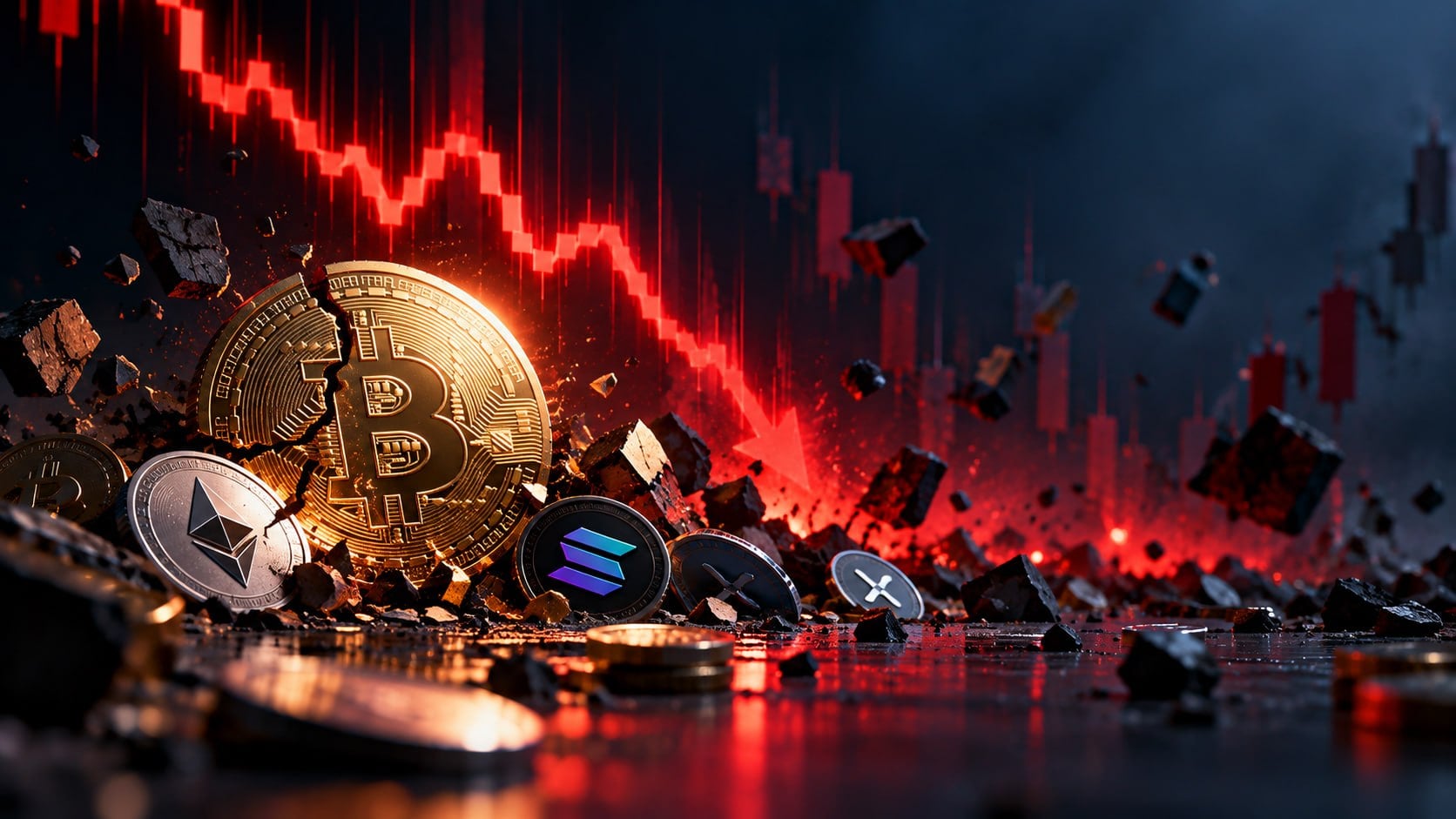 سالگرد سیاه‌ترین روز کریپتو؛ ۱۹.۱ میلیارد دلار لیکوییدیشن در یک روز
