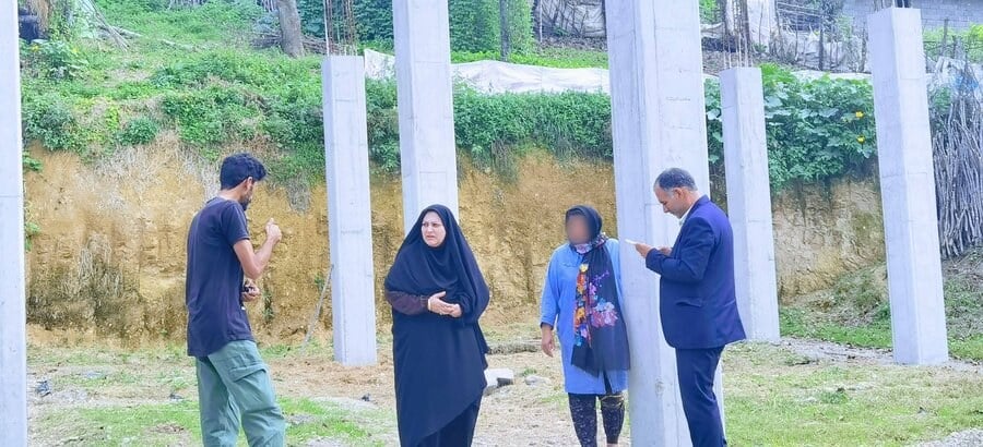 نکا| بازدید مسئولان نکا از روستاهای هزارجریب با هدف رسیدگی به مسائل مددجویان بهزیستی