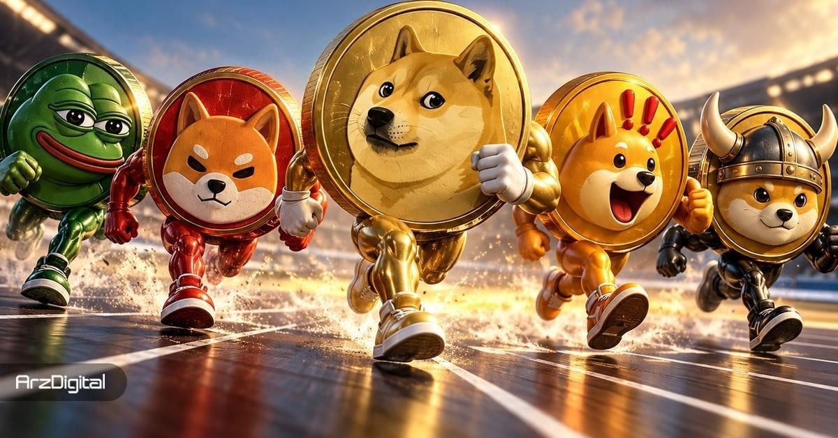 بهترین میم کوینها برای خرید در اکتبر ۲۰۲۶؛ کدامیک شانس بیشتری دارند؟