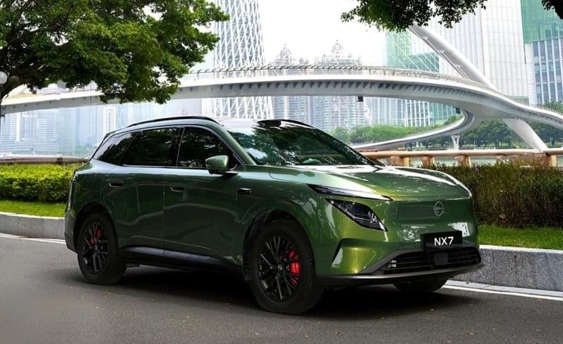 نیسان NX7 PHEV قبل از عرضه در فصل چهارم ۲۰۲۶ روی جادههای چین دیده شد