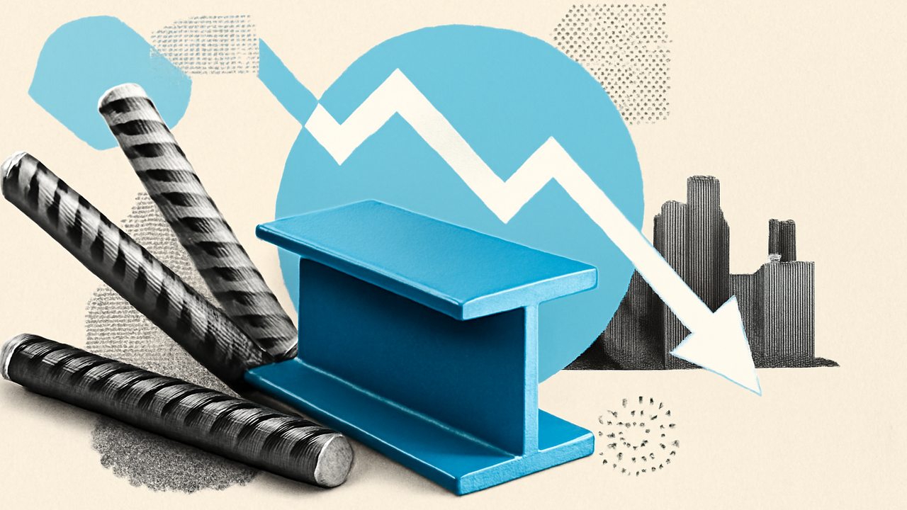 میلگرد و تیرآهن عقب نشستند؛ بازار آهن در مسیر کاهش قیمت