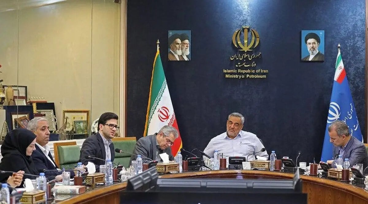 بررسی روند بازسازی تأسیسات آسیبدیده پارس جنوبی در شورای معاونان وزارت نفت