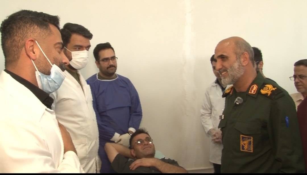برگزاری اردوی جهادی درمانی در مسکن مهر فولادشهر
