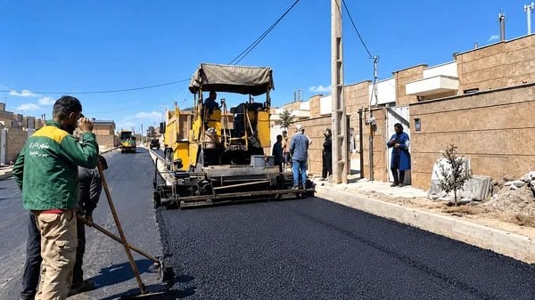 آسفالتریزی ۱۲۴ هزار مترمربع در روستاهای مشکینشهر