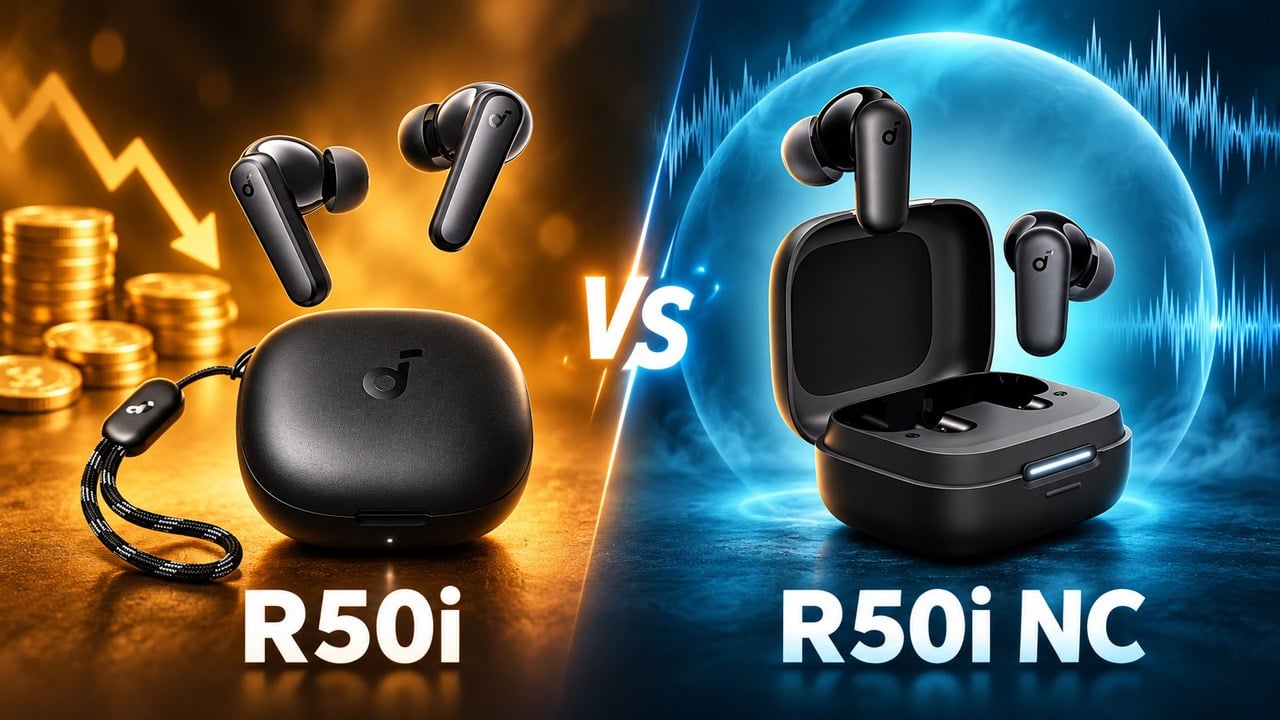 مقایسه هندزفری R50i و R50i NC انکر