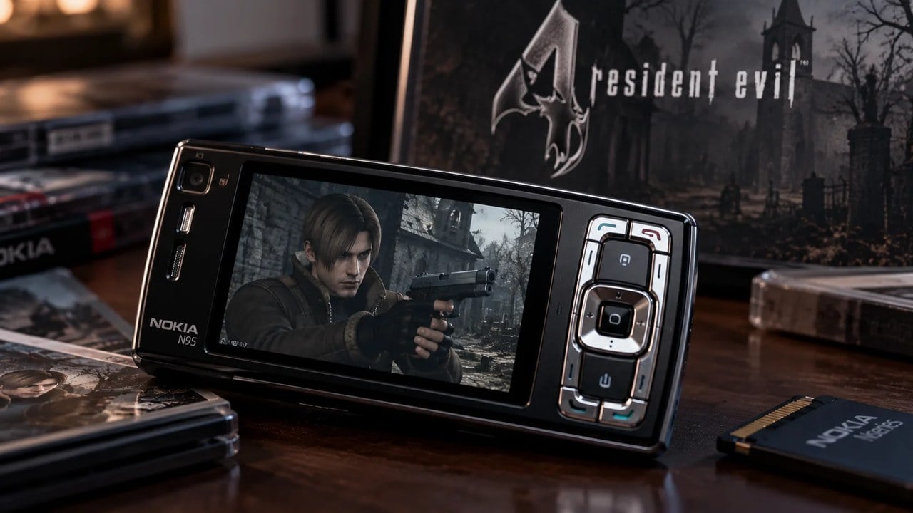 Resident Evil 4 روی نوکیا N95 اجرا شد؛ گوشی سال ۲۰۰۷ هنوز هم شگفتی میآفریند