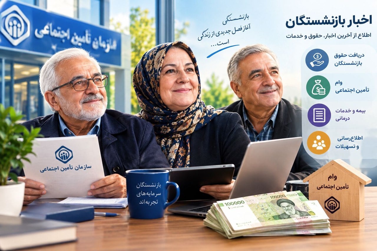 وام ۶۰ میلیون تومانی بازنشستگان تامین اجتماعی؛ جزئیات ثبتنام دور دوم اعلام شد