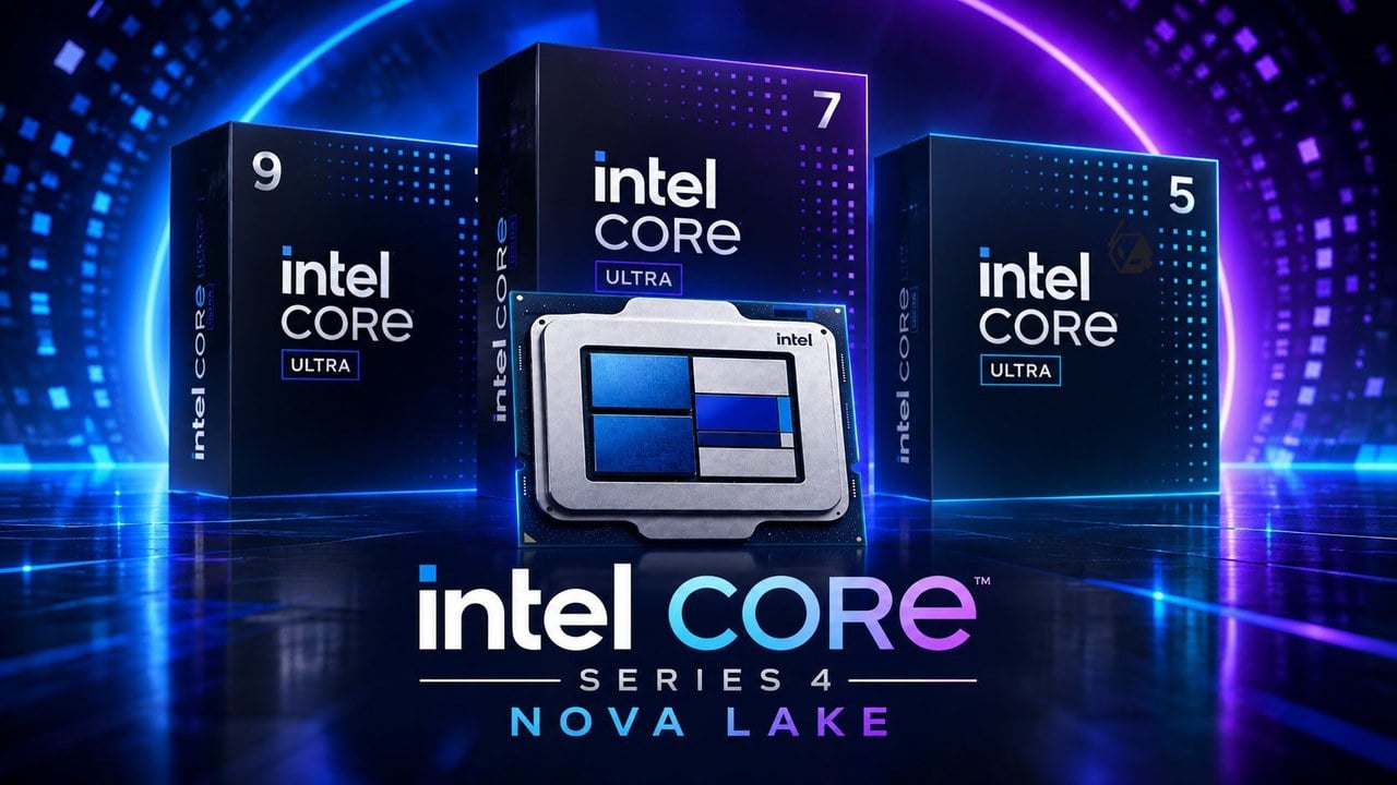 جزئیات پردازندههای دسکتاپ Nova Lake فاش شد؛ جهش بزرگ اینتل در تعداد هسته و حافظه کش