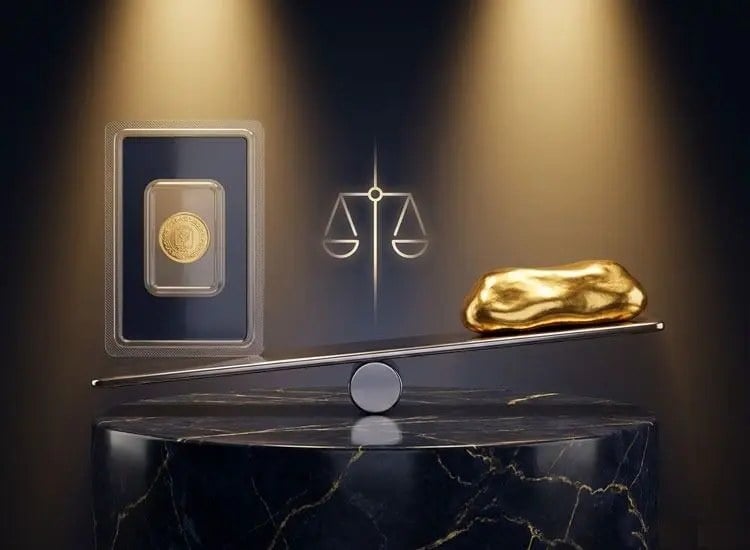 مقایسه سکه پارسیان 300 سوت با طلای آبشده برای سرمایهگذاری