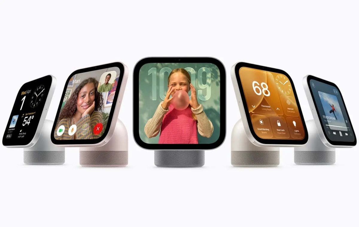 اپل از نمایشگر هوشمند HomeView در دو نسخه رومیزی و دیواری رونمایی کرد