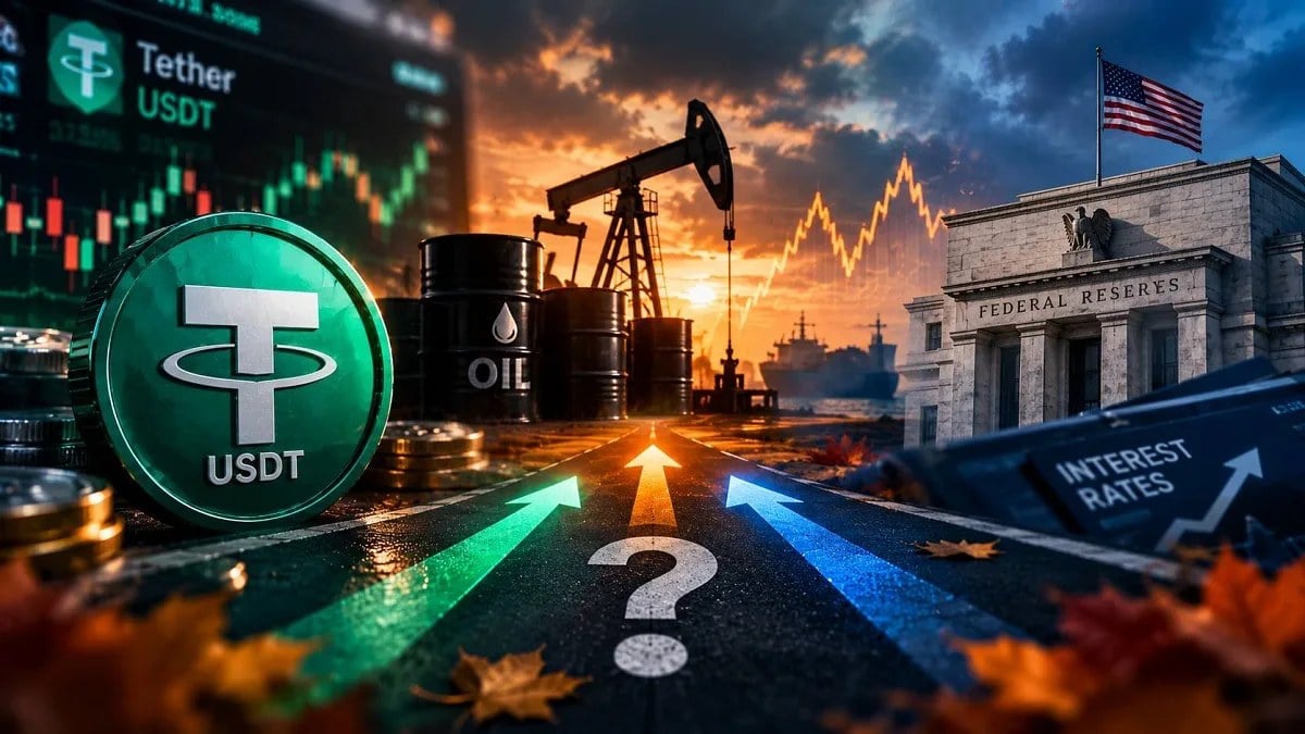 تتر، نفت و سیاست پولی آمریکا؛ سه متغیری که می‌توانند مسیر پاییز بازار ارزهای دیجیتال را تغییر دهند