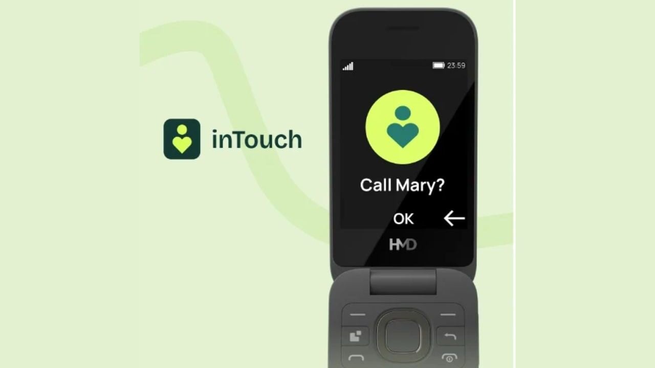 نسخه ویژه گوشی تاشوی HMD 2660 Flip با دستیار هوش مصنوعی Mary معرفی شد