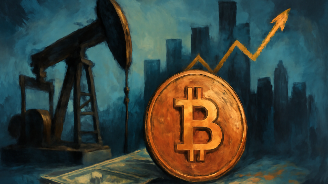 بیتکوین با عقبنشینی قیمت نفت دوباره بالای ۸۲٬۰۰۰ دلار ایستاد