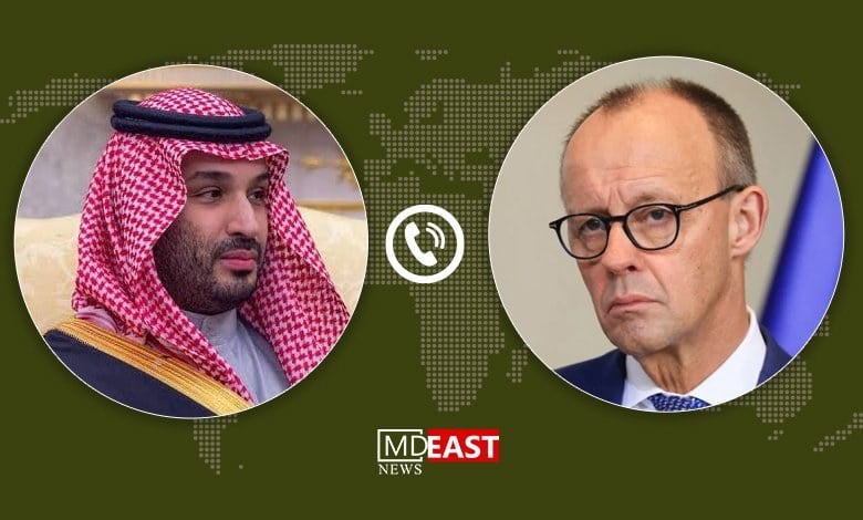 گفت‌وگوی صدراعظم آلمان با ولیعهد عربستان درباره حملات انصارالله یمن