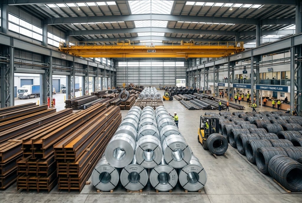 عرضه بیش از ۳۲۶ هزار تن محصول در تالار صنعتی و معدنی بورس کالا