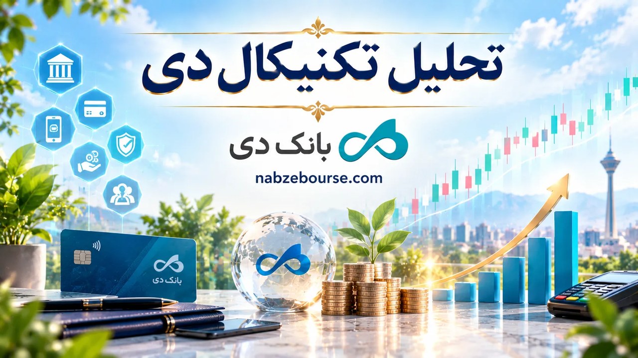 سهم دی در آستانه حمایت مهم؛ آیا بانک دی به مسیر صعودی بازمیگردد؟